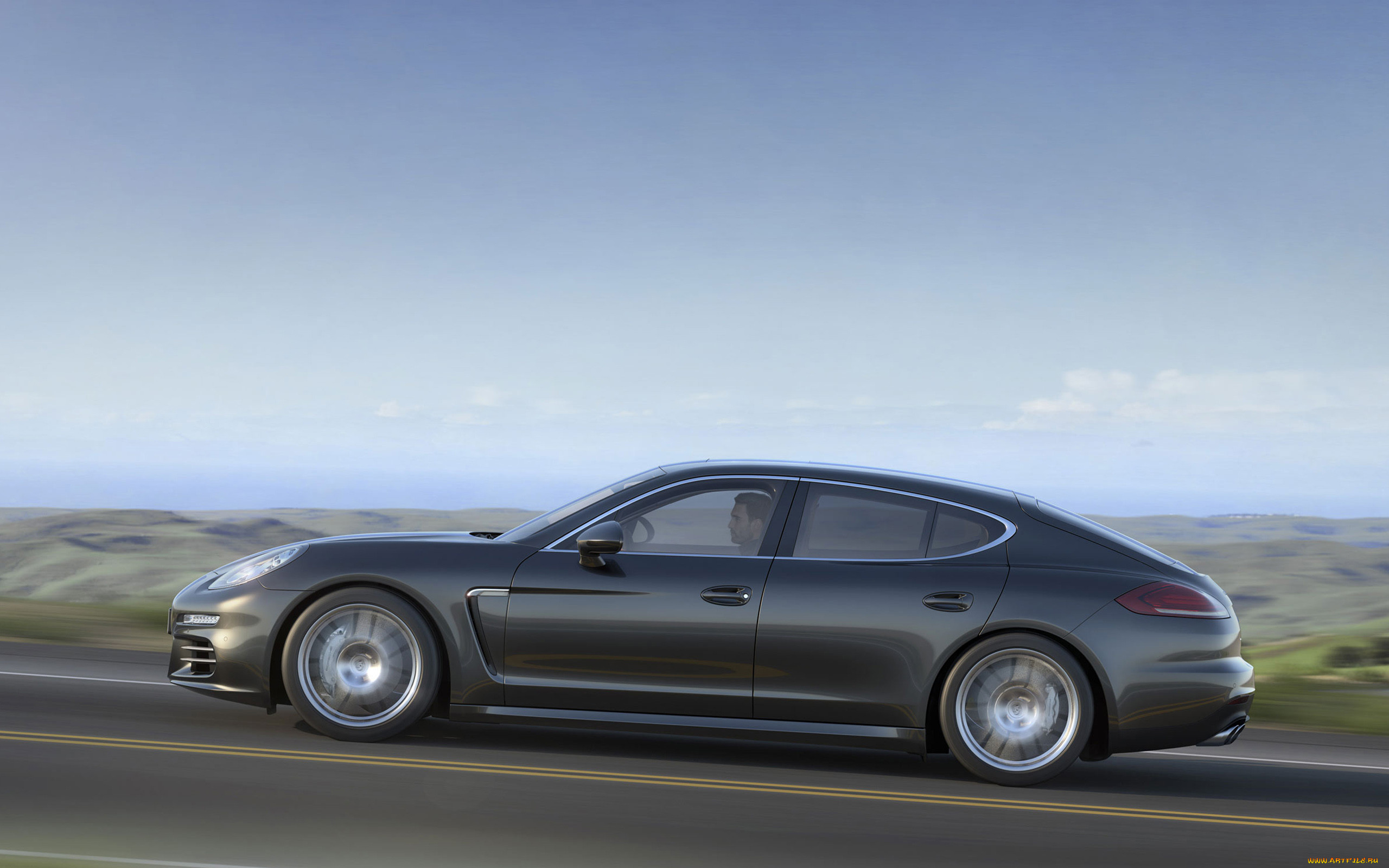 , porsche, panamera, sports, car